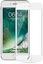 Tempered Glass Screen Protector Compatible For Apple iPhone 6/7 / 8 (white) with Edge to Edge Coverage and with Easy Installation Kit