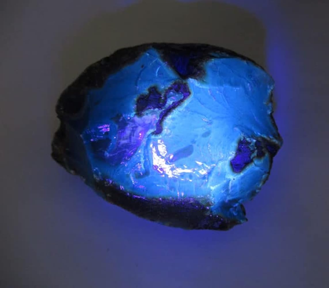 Amazon.co.jp: ブルーアンバー 原石 104g 琥珀 スマトラ産 心に