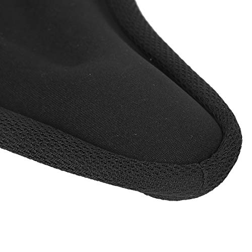 Almofada de bicicleta resistente ao desgaste, capa de selim de bicicleta, fácil de instalar e remove