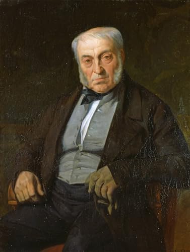 Affiche de Arts Père de l'artiste par Jules Elie Delaunay Toile Salon 60x90cm