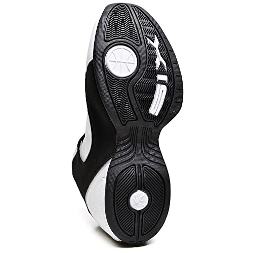 Tênis Basquete Masculino Six Street Charger Branco-Pto 42010 Branco/Preto Cor:Branco/Preto;Tamanho:4