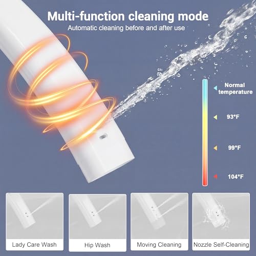 Image of Smart Toilet with Bidet Elongated Heated Seat Dual Flush /Seat & Lid | Foot Sensor Electric Modern One Piece Toilet with Warm Water Wash&Air Dry LED Display Siphon Flush 1.28 GPF MAP 1000g