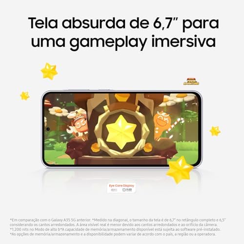 Samsung Galaxy A36 5G - 128GB, 6GB RAM, Câmera 50MP, Preto - Imagem 5