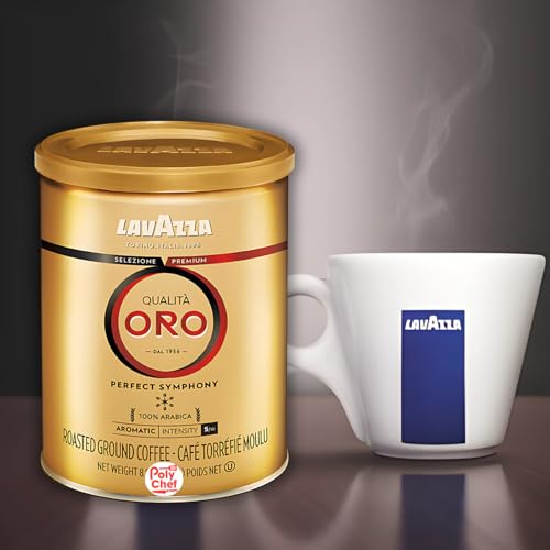 Image of Lavazza Qualita Oro Ground Coffee, 8.8 Ounce (Pack of 1) - Packaging May Vary