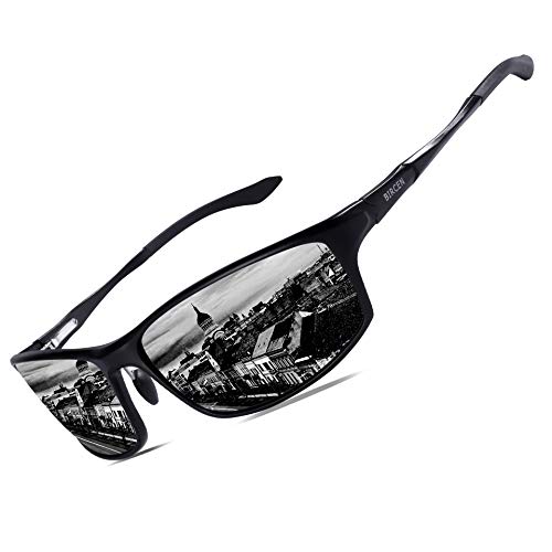Bircen Polarized Sunglasses for Men Women UV Protection Driving Golf Fishing Sports Sunglasses