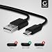 CELLONIC® Cable USB Datos 1m Compatible con Apeman Action Camera A60 A66...