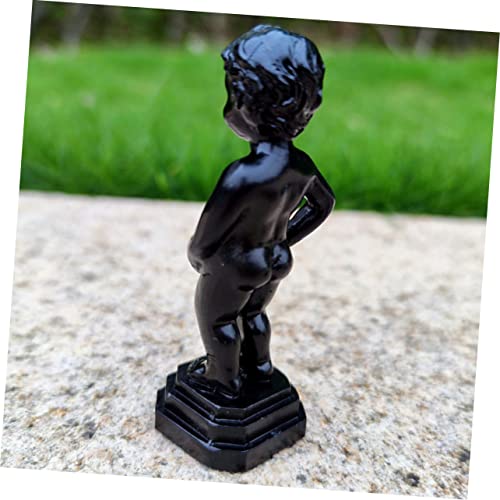 SEWACC 8 Peças Escultura Julien Crianças Estátua De Jardim Mesa Estatuetas De Menino Menino Fazendo