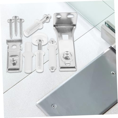 Kit Completo de Herrajes para Puerta Plegable Bi-Fold con Rieles, Bisagras y Rodillos para Instalación Fácil de Hacerlo Usted Mismo miniatura 4