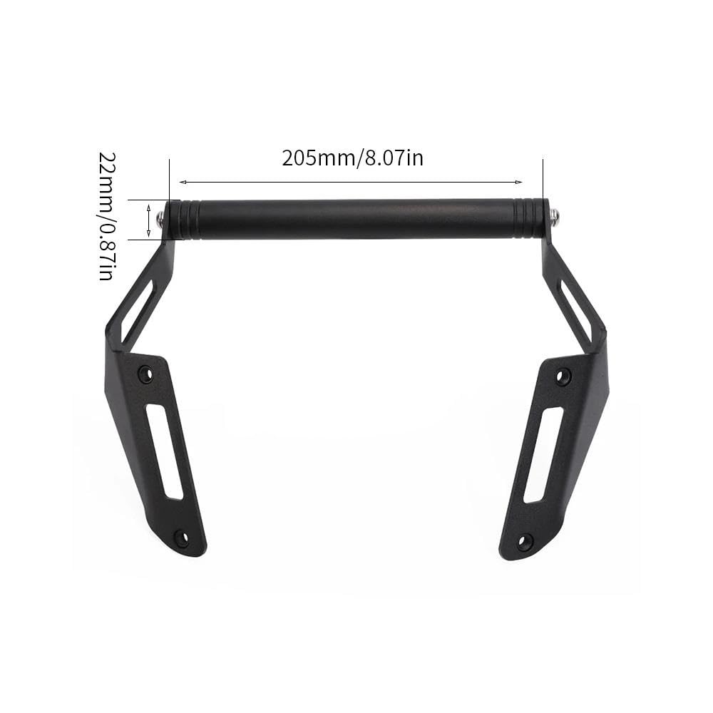 Soporte Navegación Motocicleta Soporte Navegación GPS Extensión Manillar Teléfono Manillar Motocicleta para NX400 NX500 NX 400 500 2024 Soporte Teléfono Móvil