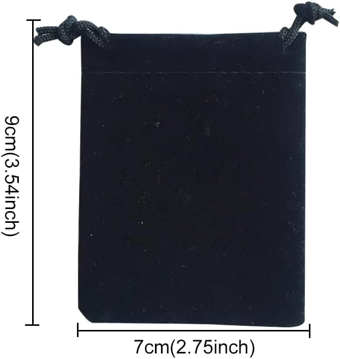 30Pcs Small Velvet Drawstrings Bags,2.75"x 3.54" Velvet Jewellery Drawstring Bag Gift Pouches for Wedding Tarot Rune Bag Small Candy Gift Bag for Christmas Halloween Thanksgiving(Mixed Color) - Image 8