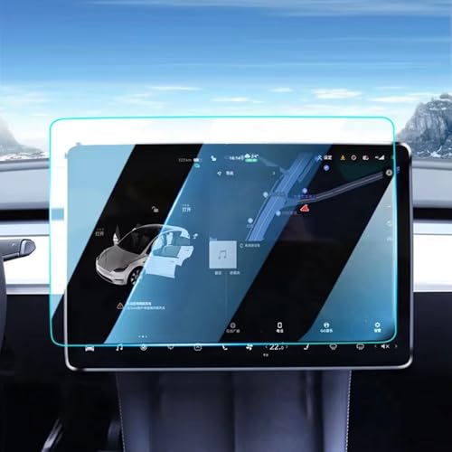 Film écran tactile clair Tesla Model Y Juniper évite les traces de doigts protecteur
