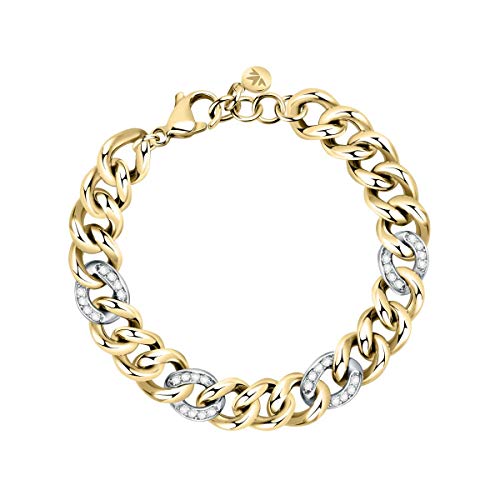 Morellato Bracciale Donna, Collezione UNICA, in Acciaio, Cristalli - SATS09