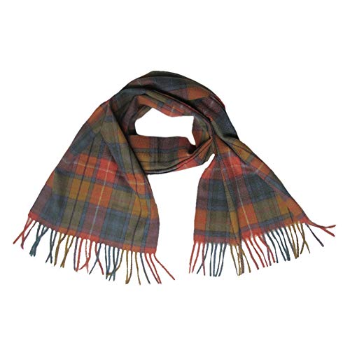 100% Cashmere Antique Buchanan Tartan Scarf