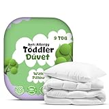 EGYPTO 9 Tog Anti-Allergy Cot Duvet and Pillow Set...