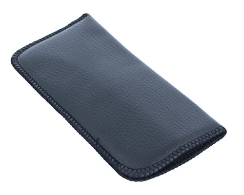 Preisvergleich Produktbild Brillenetui SLIPIN in schwarz / weiches Einstecketui / NEU (schwarz)