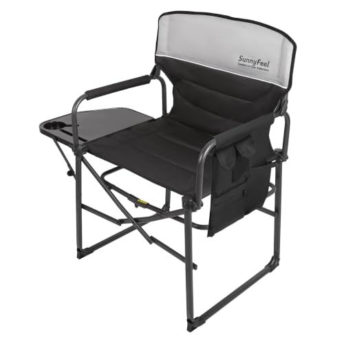 SUNNYFEEL-Portable-Folding-Camping-Chairs-with-Canopy-Shade SUNNYFEEL Portable Folding Camping Chairs with Canopy Shade - Image 1