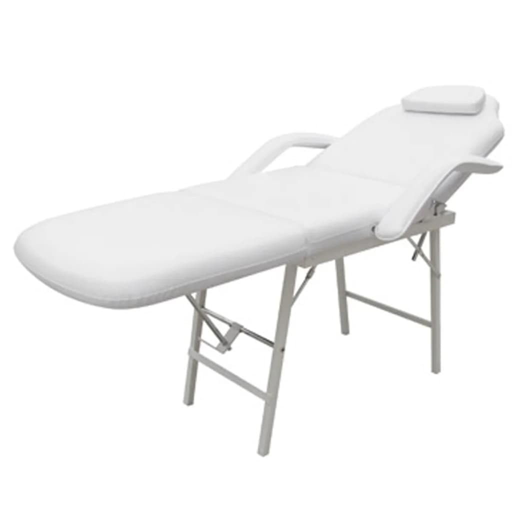 Générique Fauteuil de Massage pour Traitement Facial Simili-Cuir Blanc,Santé & beauté, Hygiène personnelle, Massage & Relaxation, Fauteuils de Massage, Blanc (Poids 23.1KG)