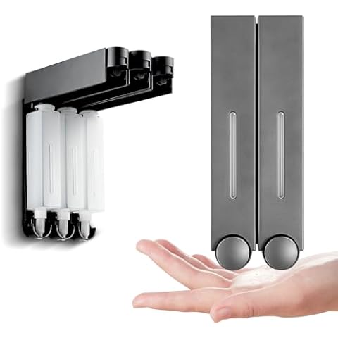 Decdeal 420ML Wall Mounted Soap Dispenser Cover
