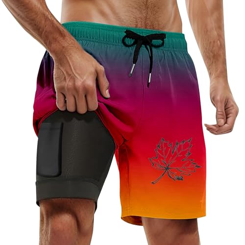 Short de bain homme et t-shirt d'été léger pour éviter de se changer après la plage