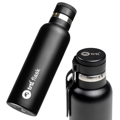 trtl Travel Water Bottle Flask- Insulated Water Bottle That Keeps