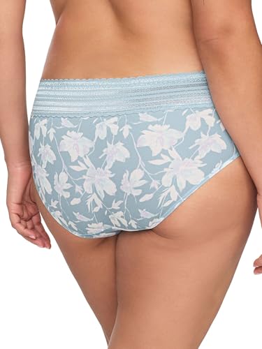Image of Warner's womens No Pinching No Problems Dig-free Comfort Waist With Lace Microfiber Hipster 5609j