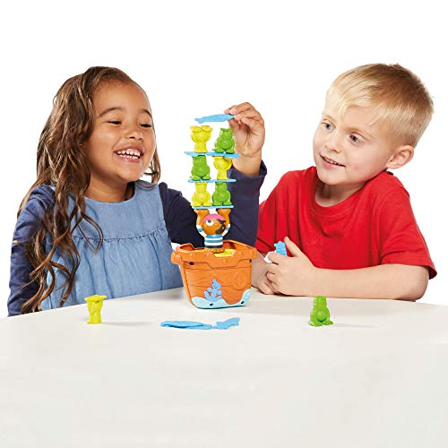 TOMY Hissez 'O' Pirates Jeux de Société pour Enfants T72868 Jouet Enfant Jeu d'Équilibre pour Groupes Cadeau Anniversaire Idéal Jeu d'Adresse Adapté à + - vue 7