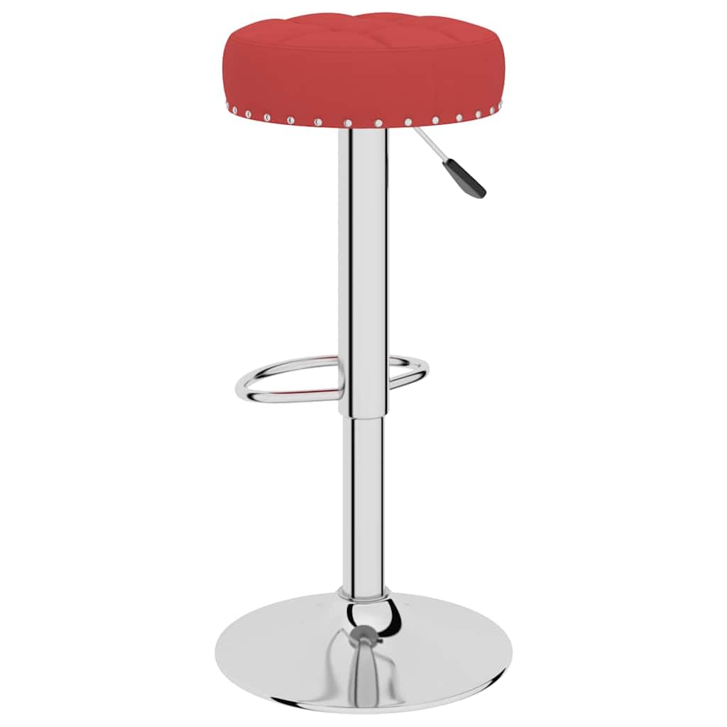 Juego de 2 taburetes de bar con elevador de gas, altura regulable, 360 grados, estructura de acero cromado, reposapiés integrado, para mostrador y cocina