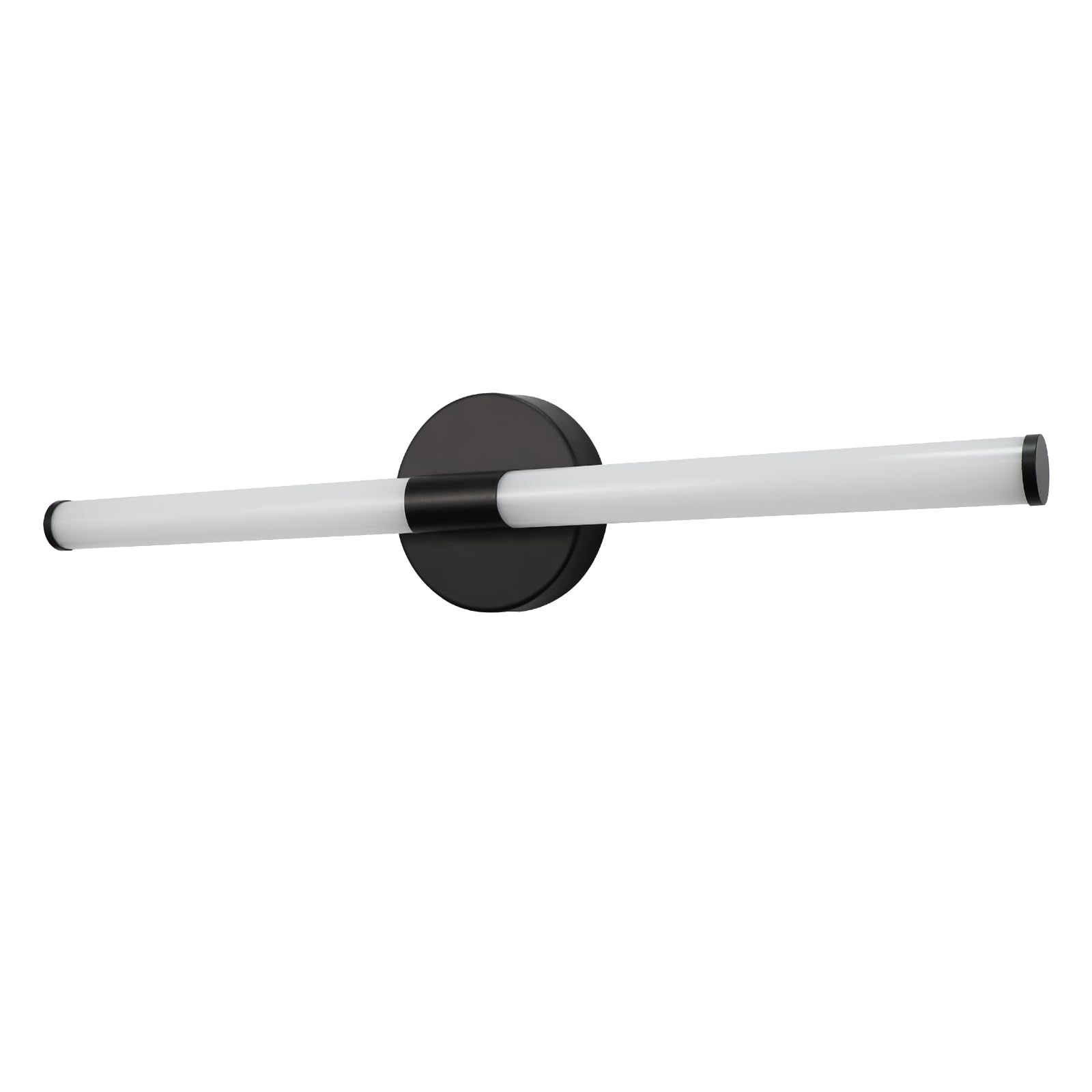 Homefire Lampada da specchio a LED Luce per specchio da bagno da 60CM | Applique da bagno nera da 8W impermeabile IP44 bianco neutro 4000K applique per corridoio camera da letto