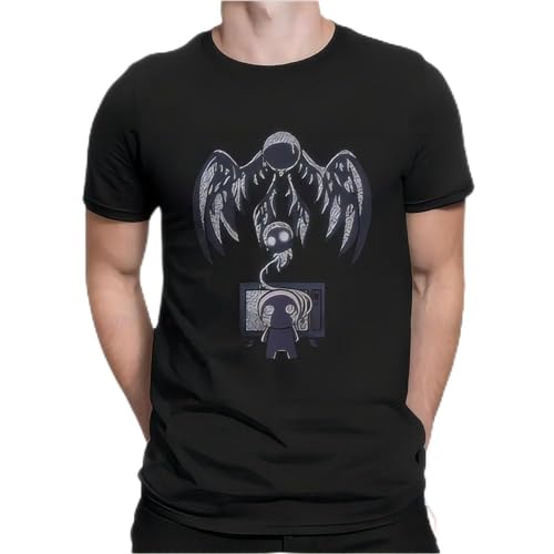 Photo de The Binding of Isaac Game Isaac Dogma T Shirt Goth Men's Tees Summer 100% Cotton Clothing O-Neck Tshirt.