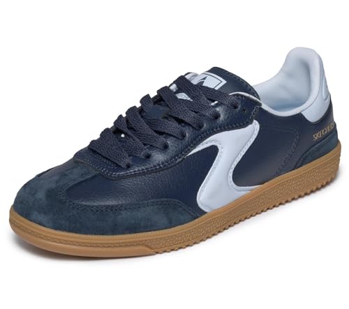 Skechers Tenis Hotshot Kickoff para mujer, Azul Marino/Azul Claro, 39 EU
