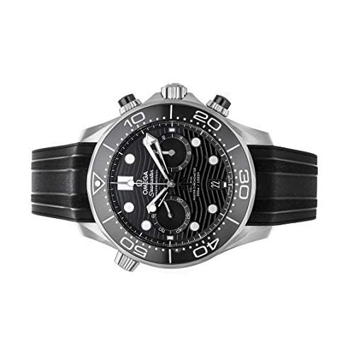 Omega Seamaster 300 Master Co-Axial Chronograph Automatic Chronometer Black Dial Watch 210.32.44.51.01.0012