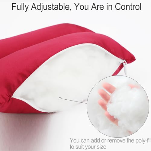 Image of Silky Satin Port Pillow Heart Surgery Pillows for Chemo Port After Open Heart Surgery Recovery Gifts Bypass Pacemaker Must Haves Protector Smooth Cooling Cushion Burgundy