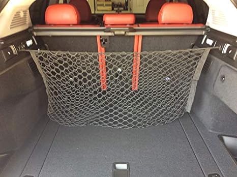 Envelope Style Elastic Trunk Mesh Cargo Net for Alfa Romeo Stelvio 2017-2024 - Premium Trunk Organizers and Storage