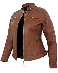 Diamond1 - Cognac Without Wax Leather Jacket