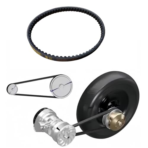 Image of 729 17.5 Belt for 49cc50cc Scooter Engine Drive Belt Chinese Scooter Moped ATV Go Kart 139QMM (729 17.5)