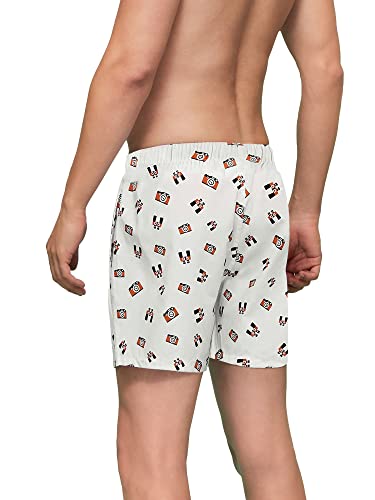 Image of XYXX Men's Remix Regular Fit Cotton Printed Boxer with Dual Pocket & No Marks Waistband (Pack of 2)