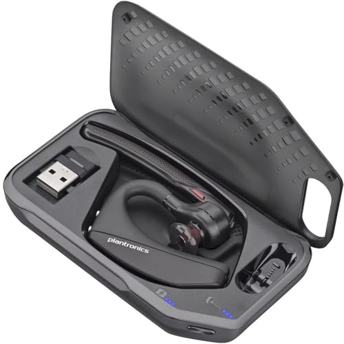image for Poly Voyager 5200 UC Bluetooth Headset (7K2F3AA) Bundle Including: Gob