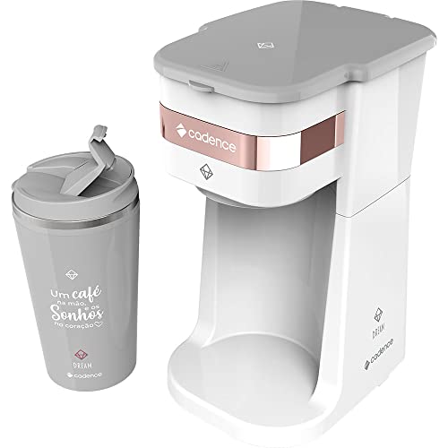 Cafeteira Elétrica Cadence Dream Rosé Gold com Copo Térmico - 220V