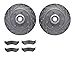 Dynamic Friction Company Front Brake Rotors-Drilled and Slotted-Silver with Ultimate Duty Performance Brake Pads 7402-54041