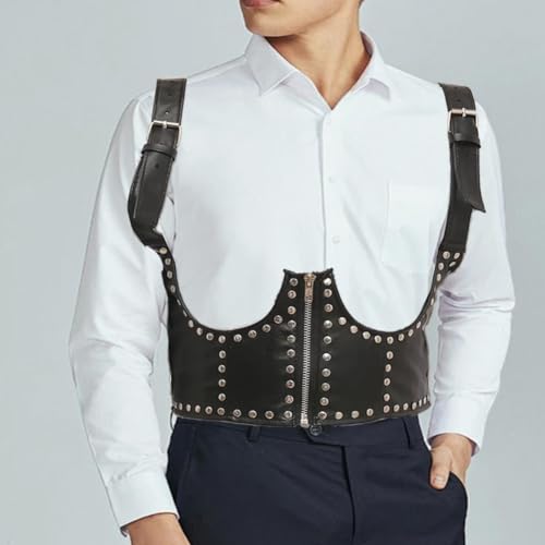 Women'S Corset Belt Black Lace-Up Elastic Waist Corset Wide Leather Waist Belt Elastic Stretch Corset Waist Belt4