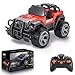 Carox ラジコン オフロード 子供向け 人気 おもちゃ車 充電式バッテリー ヘッドランプ付き 1/16スケール 操作時間80分 2.4GHz ラジコン RCカー 大型タイヤのオフロードカー SDGs 男の子 プレゼントOX30