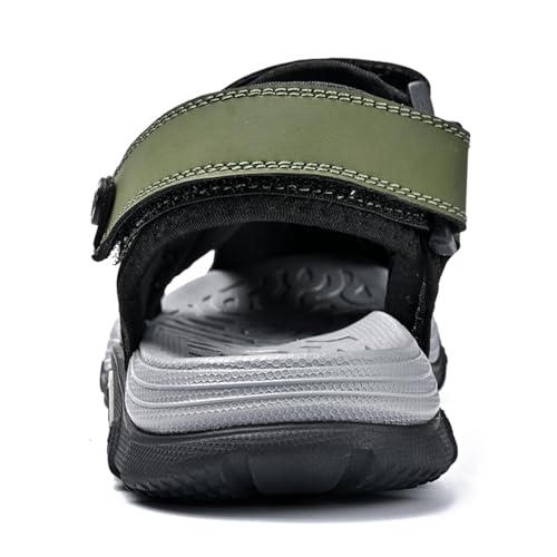 Mens Beach Sandals Outdoor Hiking Sandals Platform Water Shoes for Travel Walking Trekking Camping4