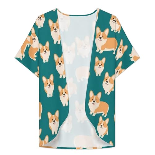 2025 Women's Elegant Cardigan Open-Front Short Sleeve Cardigans Sweaters Jackets3