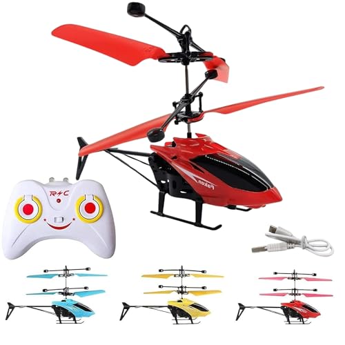 Mini Remote Control Helicopter 2.5 Channel Flying Toy for Kids Suspension Induction Party Favors and Birthday Gift