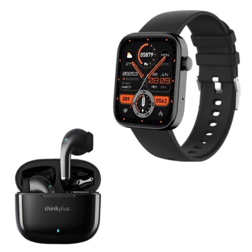 Smartwatch COLMI P71 e Fones de ouvido LP40 PRO, com 90 dias de garantia de fabricação, Combo T&T ELECTROTECH 039.