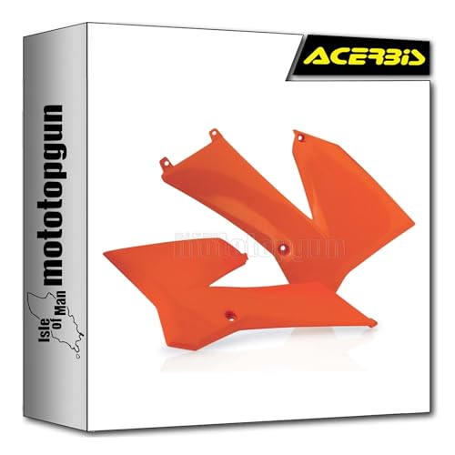 Radiator scoops orange Acerbis 0016366.010 écope carénage KTM SX 85 2007 2008