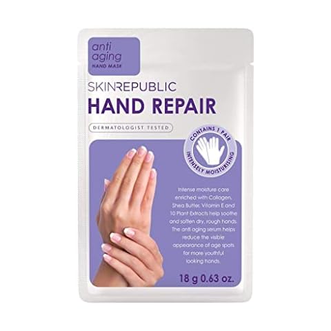 Skin Republic Hand Repair Mask, Intensely Moisturising, Brightens Dark Spots, With Vitamin E, 18g Cover