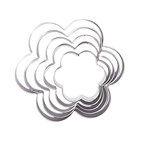 Tmflexe Flower Cookie Cutter, Pack Of 5… #TOP1