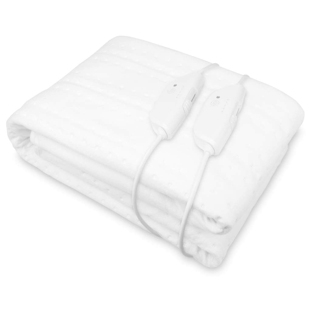 Medisana HU 676 XXL Calefacción de manta, 150 x 160 cm, desconexión automática, protección contra sobrecalentamiento, 4 ajustes de temperatura, lavable con 2 elementos de control