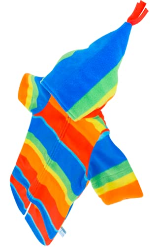 BabySnuggle Polaire Rainbow Extreme (6-12 mois) à utiliser dans les porte-bébés, poussettes, sacs à dos et sièges de vélo